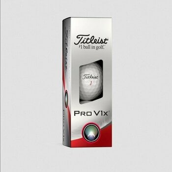 Golfball Titleist Pro V1x 2023 White RCT - 4