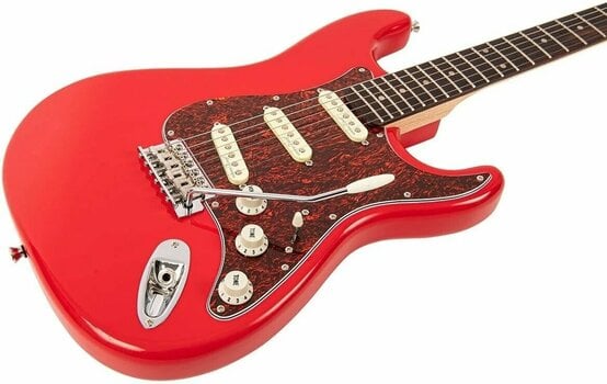Elektrická kytara Vintage V60 Coaster Gloss Red Finish - 6