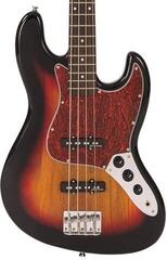 4-keelne basskitarr Vintage V49 Coaster Pack 3-Tone Sunburst 4-keelne basskitarr - 4