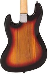 4-keelne basskitarr Vintage V49 Coaster Pack 3-Tone Sunburst 4-keelne basskitarr - 5