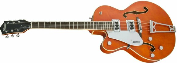 Halbresonanz-Gitarre Gretsch G5420LH Electromatic SC RW Orange Stain - 4