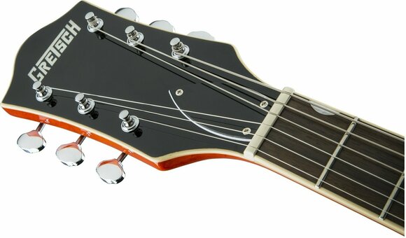 Gitara semi-akustyczna Gretsch G5420LH Electromatic SC RW Orange Stain - 7