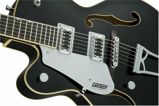 Guitare semi-acoustique Gretsch G5420LH Electromatic RW Noir - 4