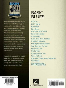 Nuotit yhtyeille ja orkesterille Hal Leonard Basic Blues - 2