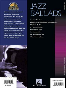 Notas Hal Leonard Jazz Ballads Piano, Vocal and Guitar - 5