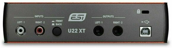 Interface áudio USB ESI U22 XT - 4