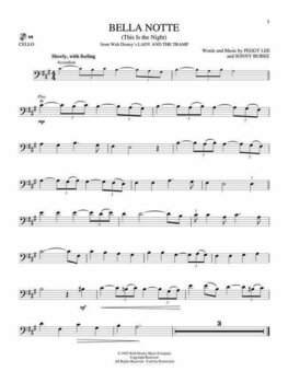 Note za godala Disney Classics Violoncello - 3