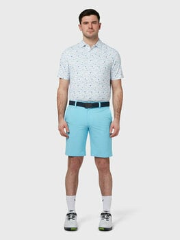 Polo-Shirt Callaway Mens Golf Novelty Print Bright White M Polo-Shirt - 3
