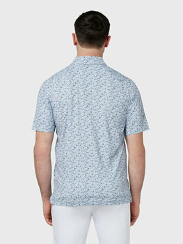 Rövid ujjú póló Callaway Mens All Over Flamingo Print Bright White 2XL Rövid ujjú póló - 5