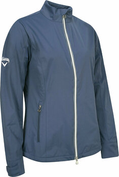 яке Callaway Womens Soft Shell Wind Jacket Blue Indigo XL - 2