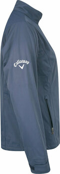 яке Callaway Womens Soft Shell Wind Jacket Blue Indigo XL - 3