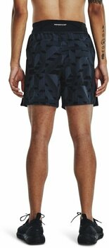 Pantalones cortos para correr Under Armour Men's Launch Elite 5'' Short Black/Downpour Gray/Reflective S Pantalones cortos para correr - 4