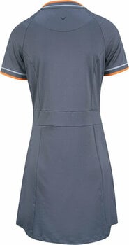 Saia/Vestido Callaway V-Neck Colorblock Blue Indigo M Vestido - 9