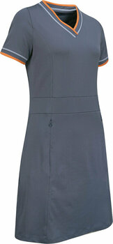 Kleid / Rock Callaway V-Neck Colorblock Dress Blue Indigo S - 3