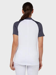 Polo košile Callaway Womens Texture Floral Brilliant White XS Polo košile - 7