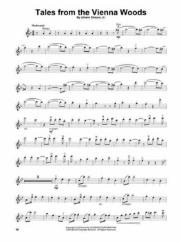 Music sheet for strings Johann Strauss Violin Music Book - 3