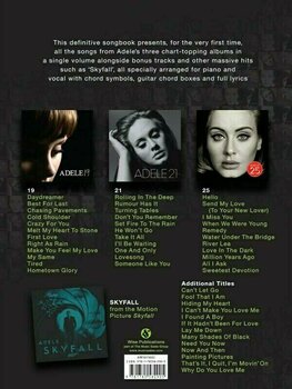 Music sheet for pianos Adele The Complete Collection Piano, Vocal and Guitar Music Book - 2