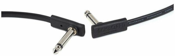 Adapter/Patch Cable RockBoard Flat Patch Cable Black 30 cm Angled - Angled - 2