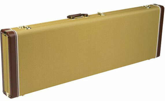 Koffer voor basgitaar Fender Pro Series Precision Bass/Jazz Bass Case Tweed with Orange - 2