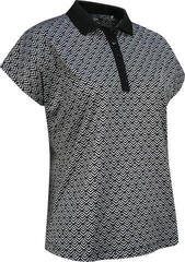Polo košile Callaway Womens Chev Geo Caviar S Polo košile - 1