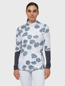 Hoodie/Trui Callaway Texture Floral Brilliant White L Hoodie - 7