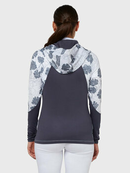 Kapuzenpullover/Pullover Callaway Texture Floral Brilliant White L Kapuzenpullover - 8