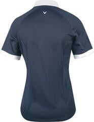 Polo košile Callaway Womens Short Sleeve V-Placket Colourblock Odyssey Grey - 1