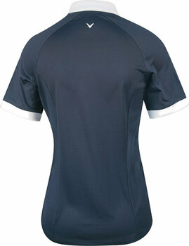 Polo-Shirt Callaway Womens Short Sleeve V-Placket Colourblock Polo Odyssey Grey L - 2