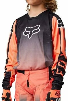 Maillot de motocross FOX Youth 180 Leed Jersey Fluorescent Orange M Maillot de motocross - 2