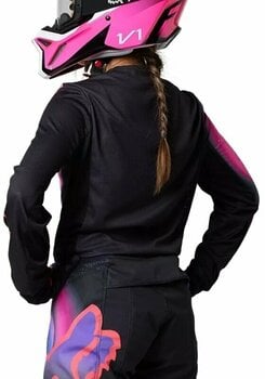 Motocross Jersey FOX 180 Toxsyk Womens Jersey Black/Pink S Motocross Jersey - 3