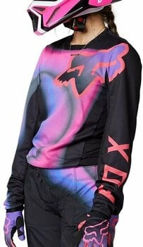 Koszulka motocross FOX 180 Toxsyk Womens Jersey Black/Pink XL Koszulka motocross - 2