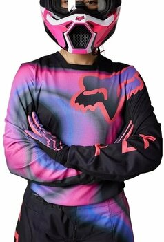 Koszulka motocross FOX 180 Toxsyk Womens Jersey Black/Pink XL Koszulka motocross - 4