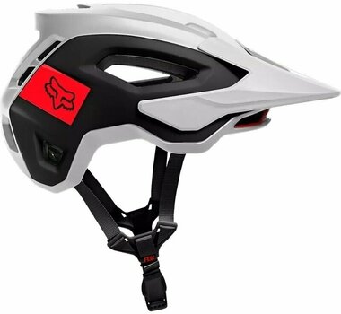 Cykelhjälm FOX Speedframe Pro Blocked Helmet White/Black S Cykelhjälm - 2