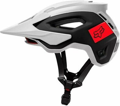 Fahrradhelm FOX Speedframe Pro Blocked Helmet White/Black S Fahrradhelm - 3