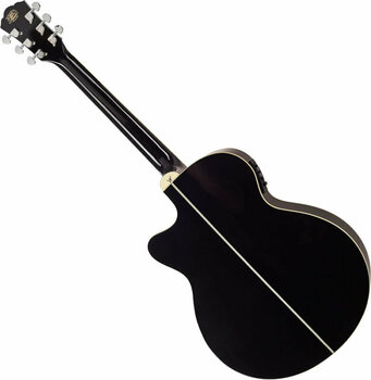 Elektroakustická kytara Jumbo Washburn EA12 B-A-U Black - 2