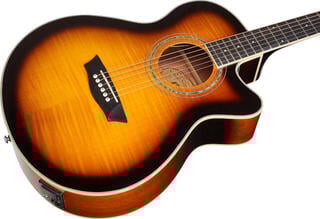 Elektroakusztikus gitár Washburn Festival EA15 Tobacco Burst Elektroakusztikus gitár - 2