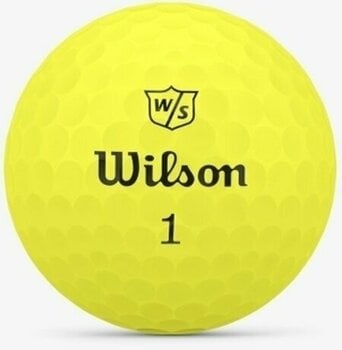 Golfball Wilson Staff Duo Soft Golf Balls Yellow - 3