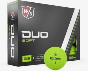 Minge de golf Wilson Staff Duo Soft Golf Balls Verde Standard Minge de golf - 1