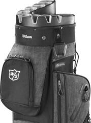 Cart Bag Wilson Staff I Lock III Cart Bag Black/Charcoal Cart Bag - 4