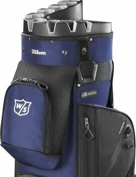 Golfbag Wilson Staff I Lock III Cart Bag Navy/Black Golfbag - 5