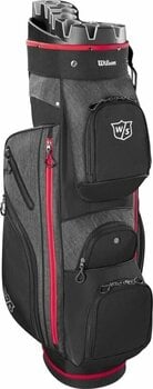 Cart Bag Wilson Staff I Lock III Cart Bag Black/Red Cart Bag - 2