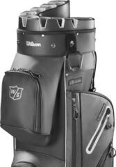 Cart Bag Wilson Staff I Lock Dry Cart Bag Black/Silver Cart Bag - 4