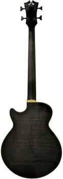 Ημιακουστική Μπάσο Κιθάρα D'Angelico EX-BASS Black Hardware Grey Black - 2