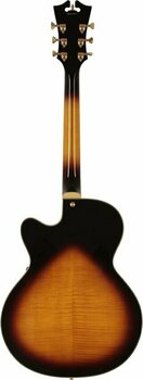 Ημιακουστική Κιθάρα D'Angelico EX-DH Vintage Sunburst - 2