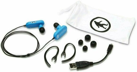 Bezdrátové sluchátka do uší Outdoor Tech Tags Modrá - 4