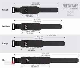 Tlumič strun Gruv Gear FretWraps Tlumič strun - 3