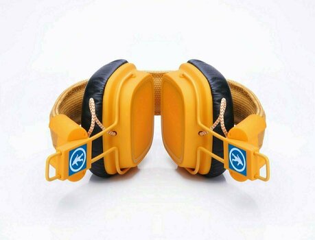 Bezdrátová sluchátka na uši Outdoor Tech Privates - Wireless Touch Control Headphones - Mustard - 3