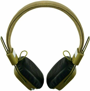 Bezdrátová sluchátka na uši Outdoor Tech Privates - Wireless Touch Control Headphones - Army Green - 4
