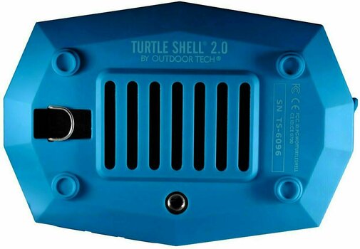 Φορητό Ηχείο Outdoor Tech Turtle Shell 2.0 - Wireless Boombox - Electric Blue - 2