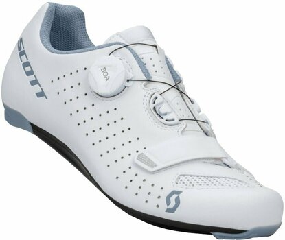 Pantofi de ciclism pentru femei Scott Road Comp BOA Matt White/Light Blue 38 Pantofi de ciclism pentru femei - 2